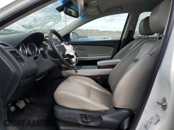 2013 Mazda CX-9 Grand Touring with VIN JM3TB2DV6D0425213, listed as a Copart auction lot 52348505 with 122,682 mi miles and Salvage title. Bid and sale history available at DreamBid. Image 7.