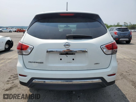 2015 Nissan Pathfinder Platinum z VIN 5N1AR2MM8FC692577, wystawiony jako Copart lot #59165495 z przebiegiem 97 067 mil mil oraz Szkoda całkowita • Salvage title. Historia ofert i sprzedaży dostępna na DreamBid. Obrazek 6.