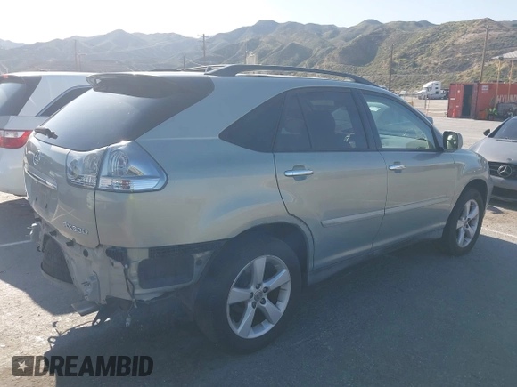 2008 Lexus RX 350 with VIN 2T2GK31U38C027654, listed as a IAAI auction lot 41960046 with 132,659 mi miles and . Bid and sale history available at DreamBid. Image 4.