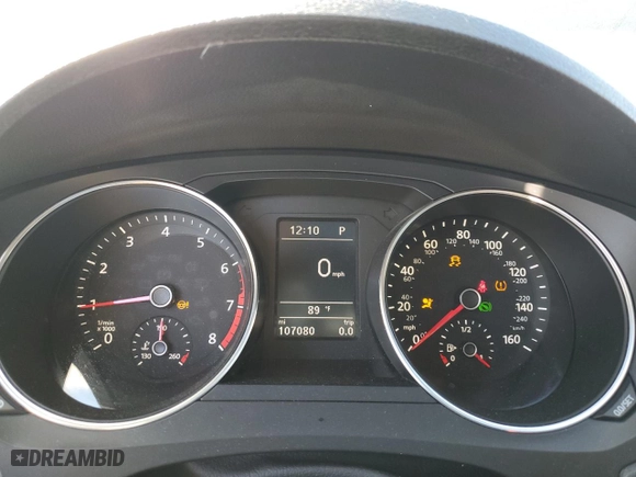 2018 Volkswagen Jetta 1.4T SE with VIN 3VWDB7AJ6JM259647, listed as a Copart auction lot 46266195 with 107,080 mi miles and Salvage Title. Bid and sale history available at carsss.com. Image 9.