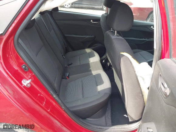 2022 Hyundai Accent SE with VIN 3KPC24A60NE166552, listed as a IAAI auction lot 41680536 with 29,658 mi miles. Bid and sale history available at carsss.com. Image 8.