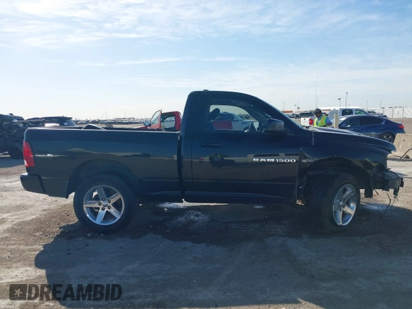 2012 Ram 1500 Express with VIN 3C6JD7AT4CG163056, listed as a IAAI auction lot 41793877 with 155,091 mi miles. Bid and sale history available at carsss.com. Image 14.