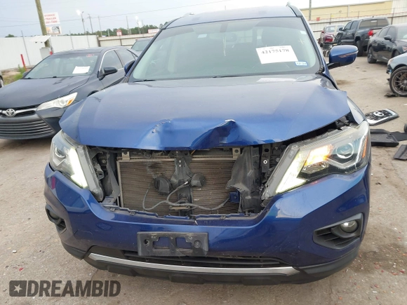 2019 Nissan Pathfinder SV z VIN 5N1DR2MN2KC598047, wystawiony jako IAAI lot #42175178 z przebiegiem 74 455 mil mil oraz . Historia ofert i sprzedaży dostępna na DreamBid. Obrazek 6.