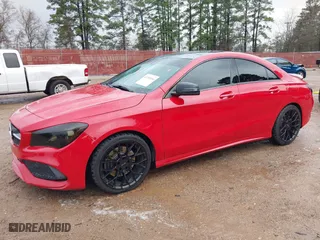 2018 Mercedes-Benz CLA with VIN WDDSJ4EB4JN608802, listed as a IAAI auction lot 41282694 with 80,582 mi miles. Bid and sale history available at carsss.com. Image 20.
