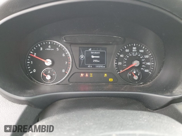 2017 Kia Sorento EX with VIN 5XYPHDA1XHG241785, listed as a Copart auction lot 82762644 with 150,292 mi miles and Salvage Title. Bid and sale history available at carsss.com. Image 9.