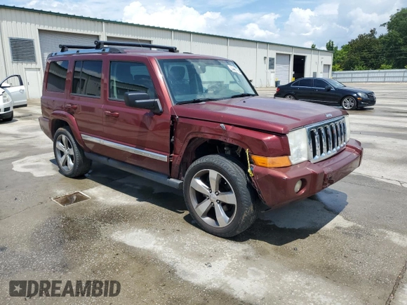 2007 Jeep Commander Sport z VIN 1J8HG48K27C527423, wystawiony jako Copart lot #63448765 z przebiegiem 212 856 mil mil oraz Szkoda całkowita • Salvage title. Historia ofert i sprzedaży dostępna na DreamBid. Obrazek 4.