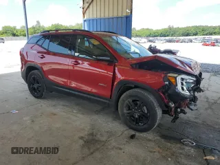 2023 GMC Terrain AT4 z VIN 3GKALYEG1PL244760, wystawiony jako Copart lot #57749645 z przebiegiem 16 832 mil mil oraz Szkoda całkowita • Salvage title. Historia ofert i sprzedaży dostępna na DreamBid. Obrazek 4.