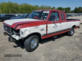 1990 Ford F-150 with VIN 1FTEX15N5LKB16198, listed as a Copart auction lot 52635485 with 33,433 mi miles and Salvage Title. Bid and sale history available at carsss.com. Image 1.
