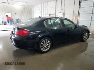2007 Infiniti G35 Journey with VIN JNKBV61E67M721657, listed as a Copart auction lot 55496735 with 139,690 mi miles and Salvage Title. Bid and sale history available at DreamBid. Image 3.
