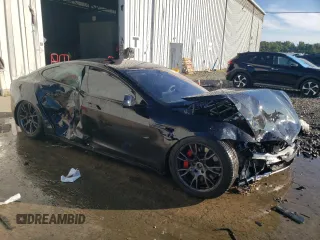 2023 Tesla Model S Plaid с VIN 5YJSA1E63PF524294, выставлен на аукционе Copart как лот 70292844 с пробегом Не указан миль и Списание • Salvage title. История ставок и продаж доступна на DreamBid. Изображение 4.
