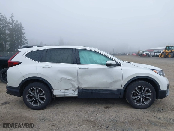 2020 Honda CR-V EX-L with VIN 5J6RW2H87LA005989, listed as a IAAI auction lot 41891166 with 32,446 mi miles. Bid and sale history available at carsss.com. Image 14.