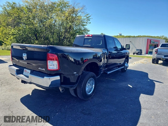 2023 Ram 3500 Tradesman with VIN 3C63RRGL4PG508850, listed as a Copart auction lot 74071584 with 13,279 mi miles and Clean Title. Bid and sale history available at carsss.com. Image 4.
