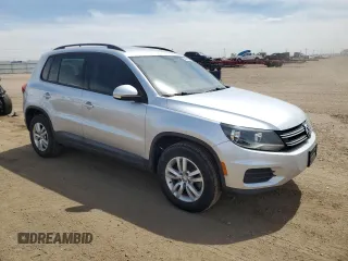 2017 Volkswagen Tiguan S with VIN WVGBV7AX0HK024471, listed as a Copart auction lot 54360875 with 183,469 mi miles and Clean Title. Bid and sale history available at DreamBid. Image 4.