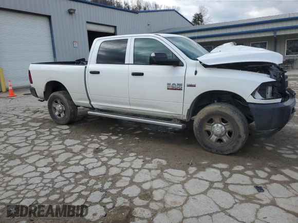 2014 Ram 2500 Tradesman with VIN 3C6TR5CTXEG318837, listed as a Copart auction lot 48057355 with 156,063 mi miles and Salvage title. Bid and sale history available at DreamBid. Image 4.