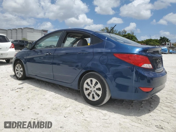 2015 Hyundai Accent GLS with VIN KMHCT4AE1FU842834, listed as a Copart auction lot 55531675 with 0 mi miles and Clean Title. Bid and sale history available at carsss.com. Image 2.