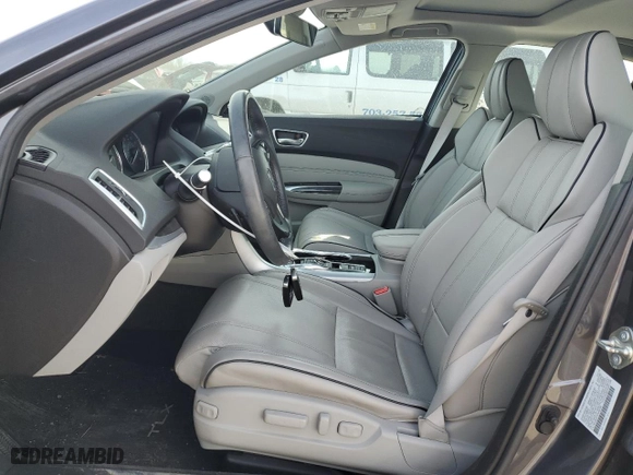 2018 Acura TLX w/Advance Pkg with VIN 19UUB3F7XJA006760, listed as a Copart auction lot 43047455 with 30,299 mi miles and Salvage Title. Bid and sale history available at carsss.com. Image 7.