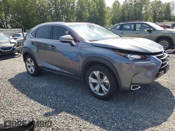 2017 Lexus NX 300h with VIN JTJBJRBZ1H2066494, listed as a Copart auction lot 61960475 with 34,428 mi miles and Salvage title. Bid and sale history available at DreamBid. Image 4.