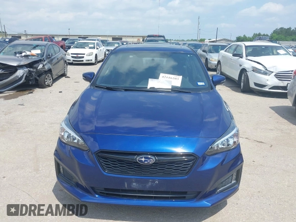 2018 Subaru Impreza Special Sports with VIN 4S3GKAM69J3616194, listed as a IAAI auction lot 42116203 with 69,845 mi miles and . Bid and sale history available at DreamBid. Image 6.