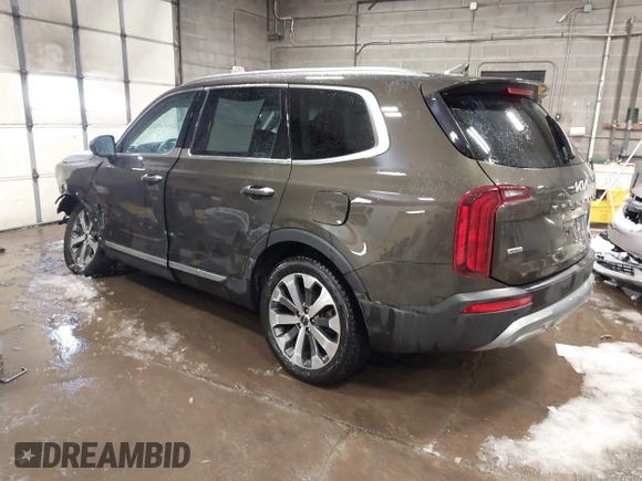 2022 Kia Telluride S with VIN 5XYP6DHC4NG200609, listed as a IAAI auction lot 41595189 with 54,189 mi miles and . Bid and sale history available at DreamBid. Image 3.