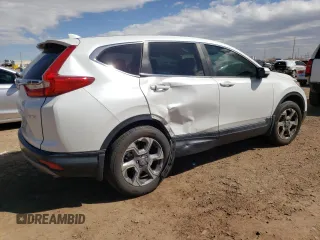 2019 Honda CR-V EX with VIN JHLRW2H55KX021375, listed as a Copart auction lot 46838403 with 50,220 mi miles. Bid and sale history available at carsss.com. Image 3.