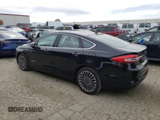 2018 Ford Fusion Hybrid SE with VIN 3FA6P0LU4JR111114, listed as a Copart auction lot 41459803 with 122,960 mi miles. Bid and sale history available at carsss.com. Image 2.