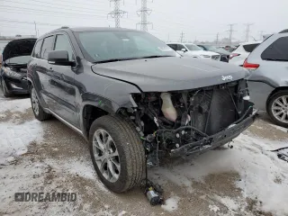2019 Jeep Grand Cherokee Summit with VIN 1C4RJFJT1KC637285, listed as a Copart auction lot 88924355 with 64,592 mi miles and Non Repairable. Bid and sale history available at carsss.com. Image 4.