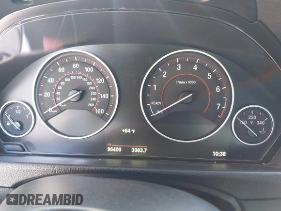 2015 BMW 4 Series 435i with VIN WBA3R1C50FF774588, listed as a IAAI auction lot 42001394 with 96,400 mi miles and . Bid and sale history available at carsss.com. Image 7.