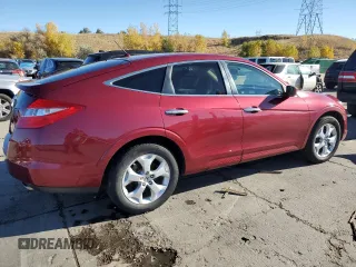 2010 Honda Accord Crosstour EX-L with VIN 5J6TF2H54AL015408, listed as a Copart auction lot 76682974 with 128,360 mi miles and Salvage Title. Bid and sale history available at carsss.com. Image 3.