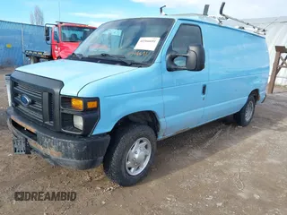 2013 Ford Econoline Cargo Commercial with VIN 1FTNE1EW7DDA29911, listed as a IAAI auction lot 41566691 with 166,860 mi miles and . Bid and sale history available at carsss.com. Image 2.