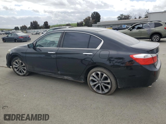 2014 Honda Accord Sedan Sport with VIN 1HGCR2F56EA145757, listed as a Copart auction lot 51006145 with 159,799 mi miles and Salvage Title. Bid and sale history available at carsss.com. Image 2.