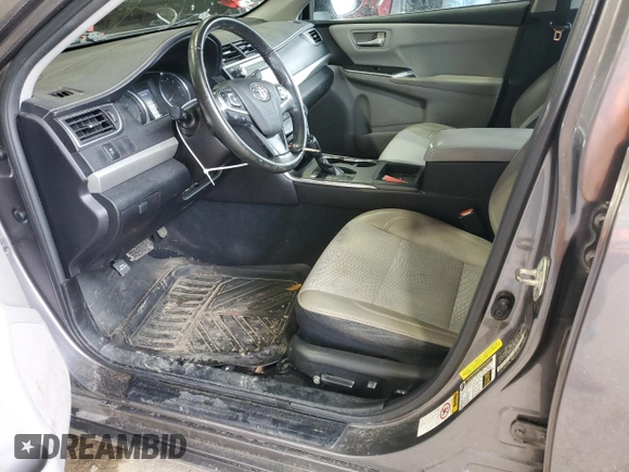 2016 Toyota Camry XLE with VIN 4T1BF1FKXGU180320, listed as a Copart auction lot 53372055 with 121,620 mi miles and Salvage Title. Bid and sale history available at carsss.com. Image 7.