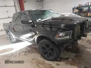 2024 Ram 1500 Classic Warlock with VIN 1C6RR7LG4RS124859, listed as a IAAI auction lot 41255414 with 15,412 mi miles. Bid and sale history available at carsss.com. Image 1.