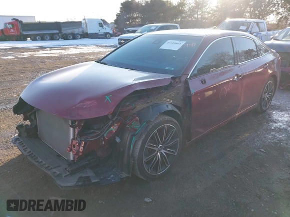 2019 Toyota Avalon XLE with VIN 4T1BZ1FB8KU023417, listed as a IAAI auction lot 41410801 with 43,089 mi miles. Bid and sale history available at carsss.com. Image 2.