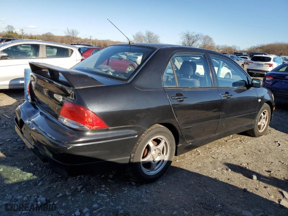 2002 Mitsubishi Lancer OZ-Rally with VIN JA3AJ86E42U083493, listed as a Copart auction lot 86426834 with 158,136 mi miles and Clean Title. Bid and sale history available at carsss.com. Image 3.