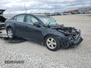 2014 Chevrolet Cruze 1LT with VIN 1G1PC5SB4E7151223, listed as a Copart auction lot 52611775 with 0 mi miles and Salvage Title. Bid and sale history available at carsss.com. Image 4.