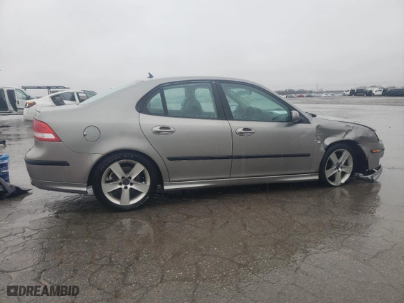 2006 Saab 9-3 Aero with VIN YS3FH46U061148620, listed as a Copart auction lot 44579345 with 141,729 mi miles and Salvage Title. Bid and sale history available at carsss.com. Image 3.