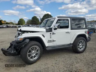 2021 Jeep Wrangler Sport S with VIN 1C4GJXAN4MW586431, listed as a Copart auction lot 79587694 with 30,013 mi miles and Salvage Title. Bid and sale history available at DreamBid. Image 1.