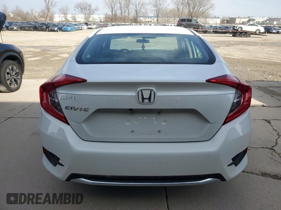 2019 Honda Civic LX with VIN 2HGFC2F61KH602592, listed as a Copart auction lot 49295655 with 96,526 mi miles and Salvage Title. Bid and sale history available at DreamBid. Image 6.