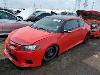2013 Scion tC with VIN JTKJF5C76D3051864, listed as a Copart auction lot 45732305 with 154,402 mi miles and Salvage Title. Bid and sale history available at carsss.com. Image 1.