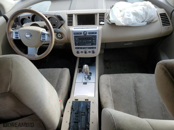 2007 Nissan Murano S with VIN JN8AZ08T07W527041, listed as a Copart auction lot 45359525 with 168,412 mi miles and Salvage Title. Bid and sale history available at carsss.com. Image 8.