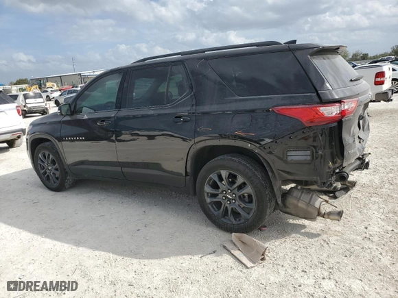 2020 Chevrolet Traverse RS with VIN 1GNERJKW7LJ302801, listed as a Copart auction lot 47486015 with 60,787 mi miles and Salvage Title. Bid and sale history available at carsss.com. Image 2.