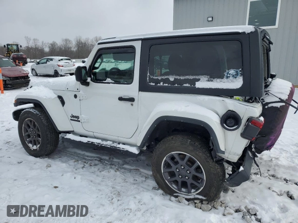 2021 Jeep Wrangler Sport S with VIN 1C4GJXAN5MW595297, listed as a Copart auction lot 45820485 with 62,429 mi miles and Salvage Title. Bid and sale history available at DreamBid. Image 2.