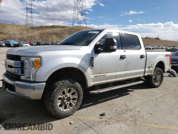 2017 Ford F-350 Platinum with VIN 1FT8W3BT8HEC21001, listed as a Copart auction lot 49862375 with 177,267 mi miles and Salvage Title. Bid and sale history available at DreamBid. Image 1.