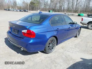 2008 BMW 3 Series 335xi with VIN WBAVD53538A284130, listed as a IAAI auction lot 41714347 with 192,755 mi miles. Bid and sale history available at carsss.com. Image 4.