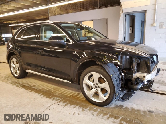 2023 Audi Q5 S line Prestige with VIN WA1FAAFY2P2151957, listed as a Copart auction lot 81268894 with 10,885 mi miles and Salvage Title. Bid and sale history available at carsss.com. Image 4.