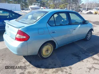 2002 Toyota Prius with VIN JT2BK18UX20049069, listed as a IAAI auction lot 41677053 with 1 mi miles. Bid and sale history available at carsss.com. Image 4.