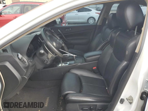 2014 Nissan Maxima SV with VIN 1N4AA5AP2EC498224, listed as a Copart auction lot 52501575 with 97,980 mi miles and Salvage Title. Bid and sale history available at DreamBid. Image 7.
