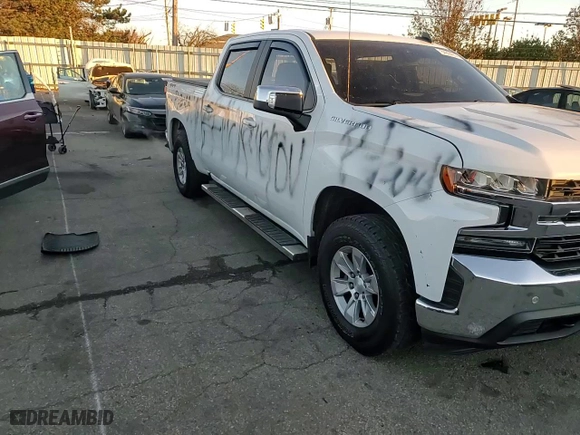 2019 Chevrolet Silverado 1500 LT with VIN 3GCUYDED6KG105959, listed as a Copart auction lot 84004974 with 162,766 mi miles and Salvage Title. Bid and sale history available at carsss.com. Image 11.