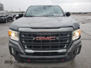 2021 GMC Canyon 4WD AT4 w/Leather with VIN 1GTG6FEN4M1116175, listed as a Copart auction lot 83679894 with 33,646 mi miles and Salvage Title. Bid and sale history available at carsss.com. Image 5.