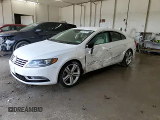 2013 Volkswagen CC R-Line with VIN WVWBP7AN3DE520970, listed as a Copart auction lot 46055334 with 75,278 mi miles and Salvage Title. Bid and sale history available at carsss.com. Image 1.